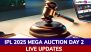 IPL 2025 Auction Live Updates Online, Day 2: Get Player Bids of RCB, MI, KKR, CSK, RR, SRH, PBKS, GT, DC, LSG Team Squads, Purse Amount, List of Sold and Unsold Players in Indian Premier League Mega Auction in Jeddah