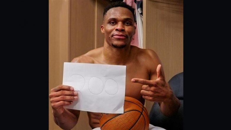 Russell Westbrook Becomes First Player To Record 200 Triple-Doubles in League, Archives Feat During Memphis Grizzlies vs Denver Nuggets NBA Cup 2024 Match