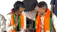 Dolly Chaiwala Joined BJP? Famous Instagram Influencer Shares Stage With Kailash Vijayvargiya in Nagpur Ahead of Maharashtra Assembly Elections, Photos Go Viral