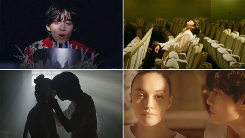 BTS V ‘Winter Ahead’: Kim Taehyung’s Pygmalion Falls Irrevocably in Love With the Statue He Carved, Netizens Call the Track ‘Breathtaking’ (Watch Video)