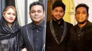 AR Rahman-Saira Banu Divorce: Music Maestro’s Children AR Ameen and Raheema Rahman Break Silence on Their Parents’ Separation