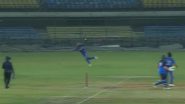 Axar Patel's Stunning Catch Sends Atit Sheth Packing During Baroda vs Gujarat SMAT 2024-25 Match (Watch Video)