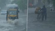 Chennai Rains: Cyclone Fengal Triggers Heavy Downpour, Waterlogging Across the City (Watch Videos)