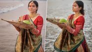 Manisha Rani Drops Photos From Chhath Puja Celebrations; ‘Jhalak Dikhhla Jaa 11’ Winner Decks Up in Saree For the Festival (See Pics)