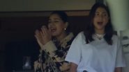 Anushka Sharma, Sanjana Ganesan React After India Take Final Australian Wicket on Day 2 of IND vs AUS 1st Test 2024 (Watch Video)