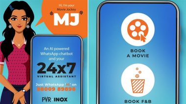 AI Chatbot ‘MJ’ by PVR INOX Introduced To Assist With All Movie-Related Queries