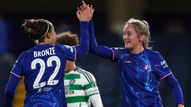 Lyon Late Surge Routs Roma in UEFA Women’s Champions League 2024–25; Chelsea, Real Madrid Also Qualify Into Quarterfinals