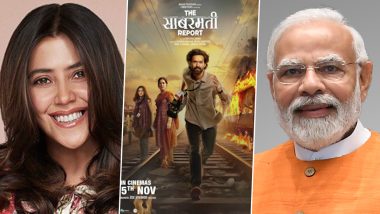 Ekta Kapoor Thanks PM Modi for His Support of ‘The Sabarmati Report’