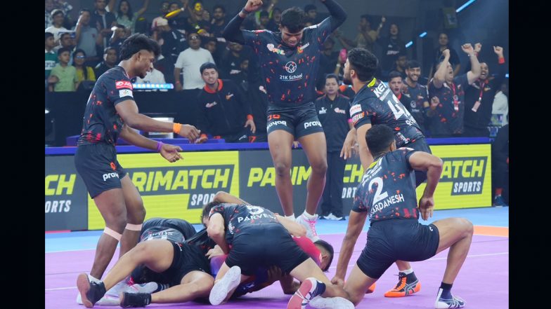 Pro Kabaddi League 2024 Live Streaming Free Online: How to Watch U Mumba vs Haryana Steelers PKL 11 Match on Mobile and TV Channel Telecast