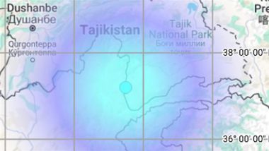 Earthquake in Tajikistan: Quake of Magnitude 4.6 on Richter Scale Jolts Pamir Mountain Range, 8th Such Seismic Event in 30 Days