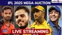 IPL 2025 Auction Free Live Streaming Online, Day 2: Watch Live Telecast of Indian Premier League Players Bidding Event on Star Sports and JioCinema Online