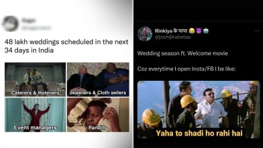 Wedding Season 2024 Funny Memes and Jokes: Best Desi Memes, Hilarious Jethalal Jokes, Trending Instagram Reels and Images That Will Make the ‘Shaadi Season’ Meme-orable!