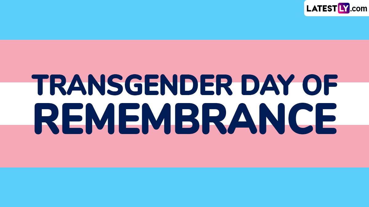 Festivals & Events News International Transgender Day of Remembrance 2024 All You Need To