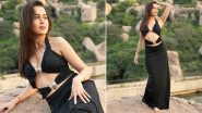 Tejasswi Prakash Is Bold and Beautiful in Black Cut-Out Dress; Check Out Her Gorg Photos!