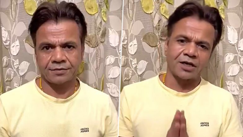 ‘Dil Se Maafi Mangta Hu’: ‘Bhool Bhulaiyaa 3’ Actor Rajpal Yadav Apologises For Hurting Sentiments by Urging Against Use of Firecrackers This Diwali (Watch Video)