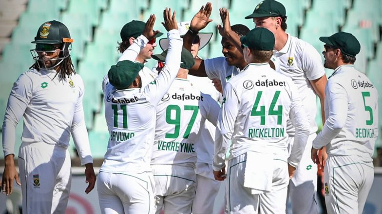 How To Watch South Africa vs Sri Lanka 1st Test 2024 Day 4 Free Live Streaming Online? Get Telecast Details of SA vs SL Cricket Match on TV