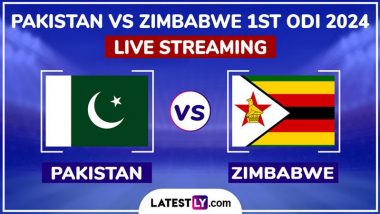 How to Watch PAK vs ZIM 1st ODI 2024 Live Streaming Online?