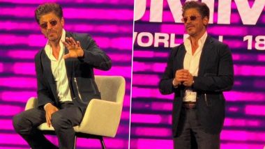 Shah Rukh Khan Talks Overcoming Setbacks Ast the Global Freight Summit 2024