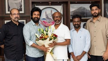 Entertainment News | Rajinikanth Meets Team 'Amaran', Extends Best Wishes