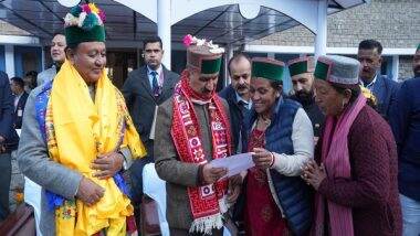 India News | Himachal CM Sukhu Dedicates to State Development Projects Worth Rs 30.70 Cr