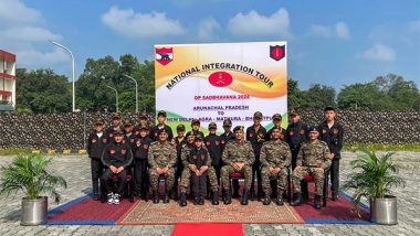 India News | Indian Army Flags off 10-day National Integration Tour for 15 Arunachal Students