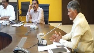 India News | CM Naidu Holds Meeting with CRDA Officials for Amaravati's Development as State Capital