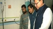 India News | Uttarakhand Bus Accident: CM Pushkar Singh Dhami Visits Injured People at Ram Dutt Joshi Govt Hospital