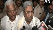 India News | Karnataka Lokayukta Summons CM Siddaramaiah for Questioning over MUDA on Nov 6