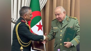 World News | CDS General Anil Chauhan Concludes His Four Day Visit to Algeria