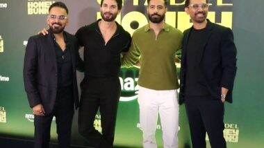 Entertainment News | Shahid Kapoor, Arjun Kapoor Attend Screening of Varun Dhawan, Samantha's 'Citadel: Honey Bunny'