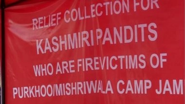 India News | Ehsaas Foundation Organises Relief Camp in Srinagar for Kashmiri Pandit Families