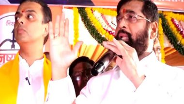 India News | Maharashtra CM Eknath Shinde Campaigns for Milind Deora