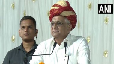 India News | Gujarat CM Bhupendra Patel Attends 'Sneh Milan' Program in Banaskantha