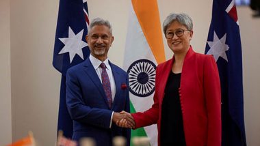 World News | Jaishankar Meets Australian Counterpart Penny Wong for Foreign Ministers' Framework Dialogue in Canberra