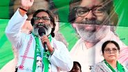 India News | Jharkhand Assembly Polls: JMM Seeks President Murmu's Intervention Says Hemant Soren's Chopper Take-off Delayed for PM Modi's Security
