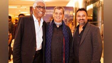 Business News | Master Filmmaker Subhash Ghai Honours Ace Hollywood Producer Ashok Amritraj with IIFTC Global Indian Cinema Icon Award