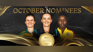 Sports News | Kerr, Wolvaardt, Dottin Nominated for ICC Women's Player of the Month for October