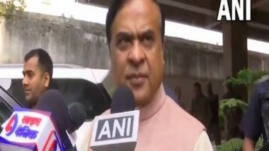 India News | Assam CM Himanta Biswa Sarma Visits Site of New Flyover to Be Constructed in Guwahati