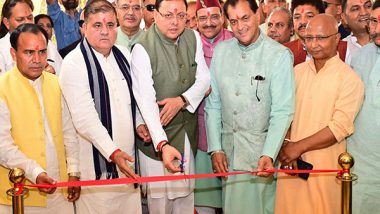 India News | CM Dhami Inaugurates 'Uttarakhand Niwas' in New Delhi Featuring Folk Art and Architecture of the State