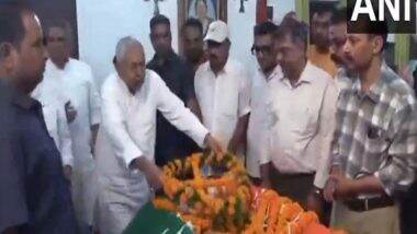 India News | Bihar CM Nitish Kumar Pays Tribute to Legendary Folk Singer Sharda Sinha