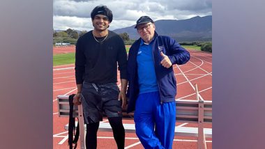 Sports News | Neeraj Chopra Bids Farewell to Coach Klaus Bartonietz as German Mentor Retires After Historic Partnership