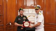 India News | Coast Guard Chief S Paramesh Calls on Army Chief, Deliberates on ICG's Capacity Building