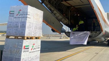 World News | Second Batch of Contributions for Lebanese Mothers from 'Mother of the Nation' Arrives as Part of 'UAE Stands with Lebanon Campaign'