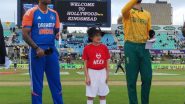 Sports News | 1st T20I: South Africa Win Toss, Opt to Field Against India