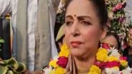 Entertainment News | Hema Malini Participates in ISKCON's Rath Yatra in Mathura