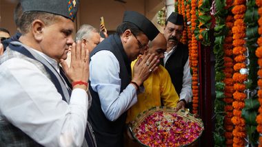 India News | Uttarakhand: CM Dhami Pays Tribute to Martyrs on Foundation Day