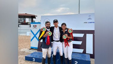 Sports News | FEI Jumping World Challenge: ARC Athletes Shine, Win 3 Gold Medals