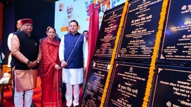 India News | Uttarakhand CM Dhami Inaugurates State Level Youth Festival, Launches Schemes Worth Rs 87 Crore