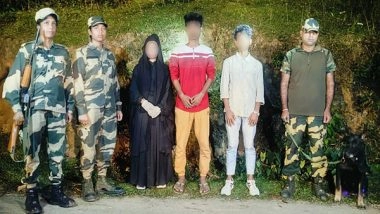 India News | BSF Apprehends Three Rohingyas, One Bangladeshi National in Tripura