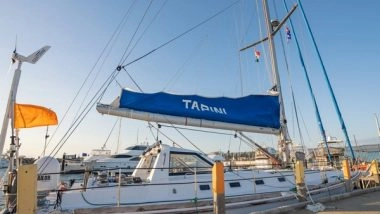 India News | Australia: INSV Tarini Arrives in Fremantle, After 39-day Voyage for Navika Sagar Parikrama II